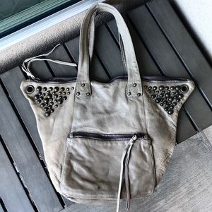 Studded Leather Free People Shoulder Bag